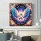 My Angel Has Paws 5D Diamond Painting Kits for Adults, Angel Wings Flowers Diamond Art Kit for Beginner